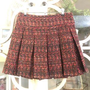 Alice + Olivia Tweed Mini skirt